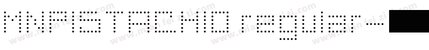 MNPISTACHIO regular字体转换